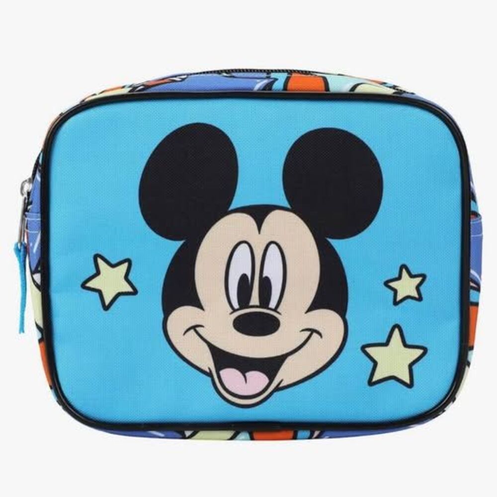 Disney Mickey Mouse Polka Dots Youth 4-Piece Travel Set Carry on Luggage - Picture 4 of 9
